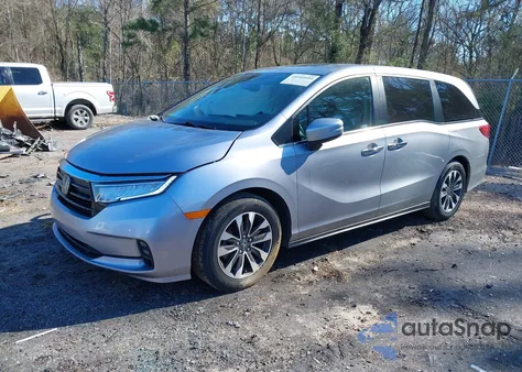 2022 Honda Odyssey Ex-L z USA, uszkodzony, nr VIN 5FNRL6H72NB049387